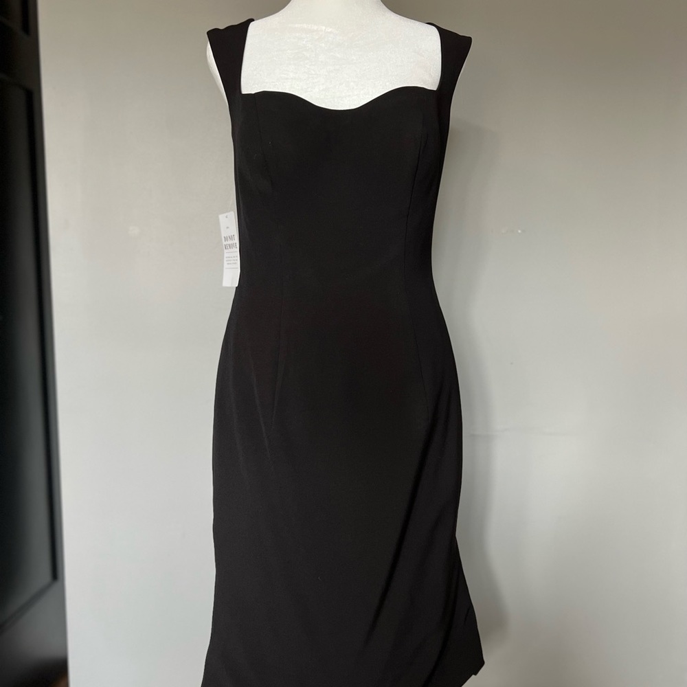 Open back dress